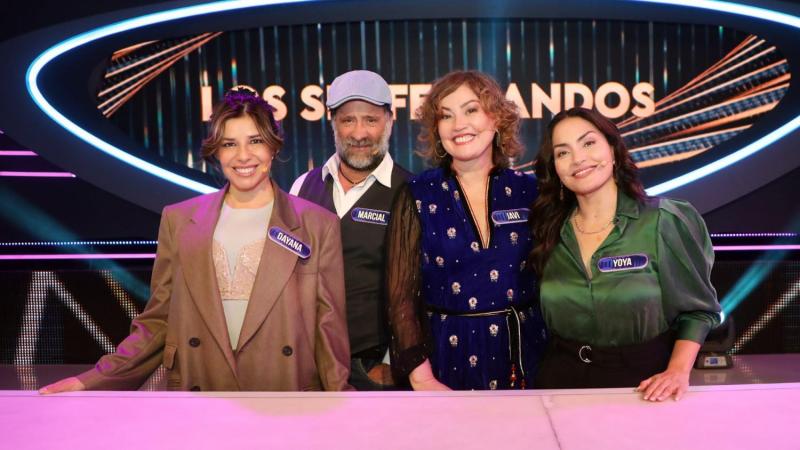 Dayana Amigo y su equipo "Los Sinfernandos" en "¡Qué dice Chile! Prime"