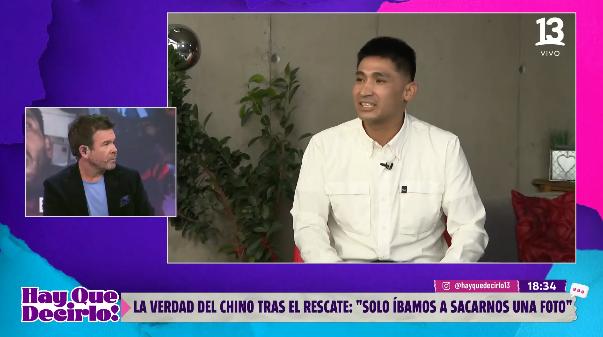El Chino habla sobre las consecuencias que sufrió tras excursión en el Cajón del Maipo.