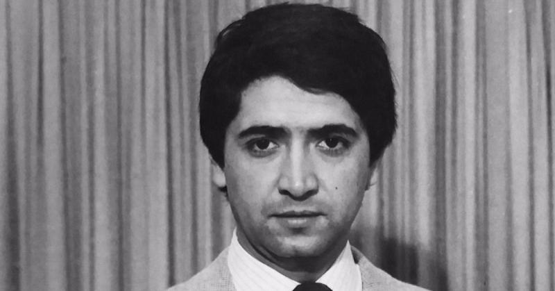 El periodista Hernán Olguín falleció el 27 de julio de 1988