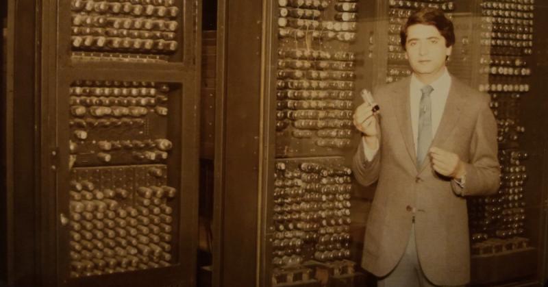 El periodista Hernán Olguín falleció el 27 de julio de 1988