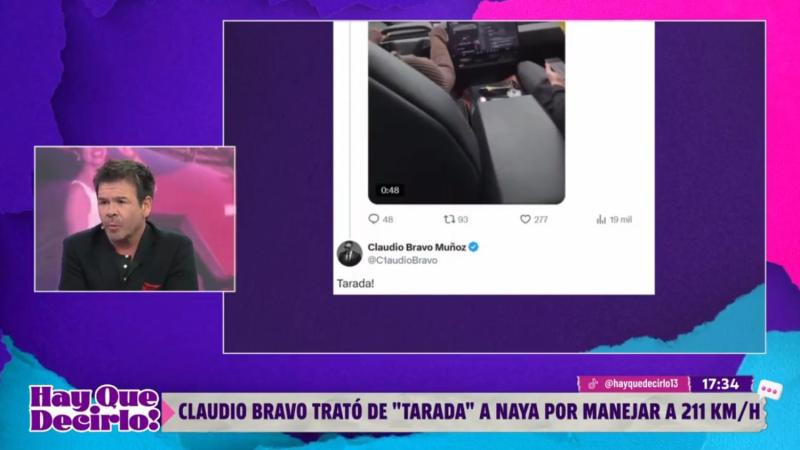 El mensaje de Claudio Bravo a Naya Fácil