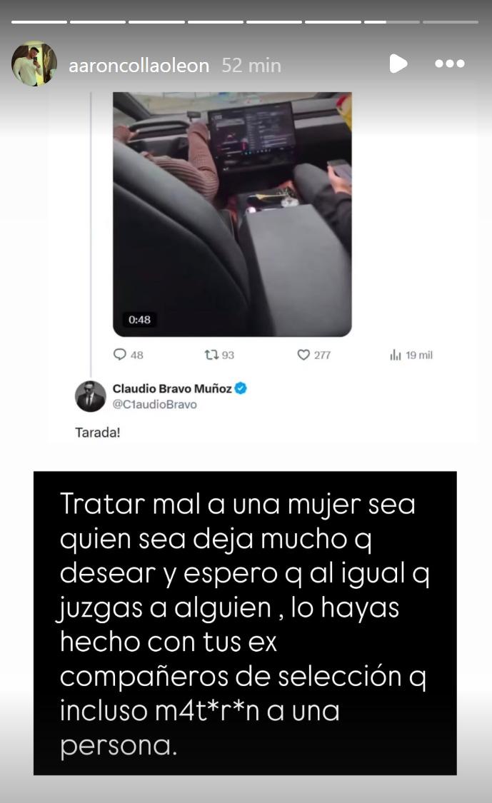 Pareja de Naya Fácil contra Claudio Bravo