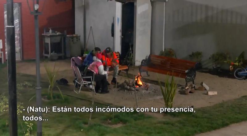 Camilo Huerta y Natu Urtubias en Vecinos al límite