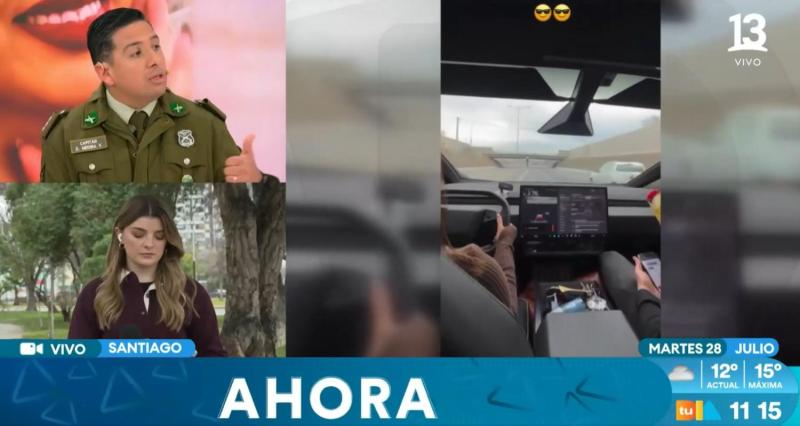 Capitán Medina asegura que lo que hizo Naya Fácil es un delito / Canal 13