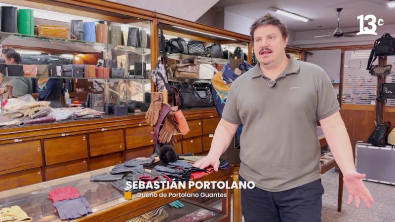 Sebastián Portolano, dueño de Portolano Guantes / 13C