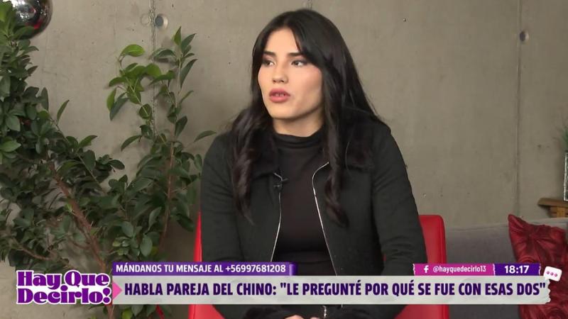 Génesis, expareja de "El Chino" del Cajón del Maipo