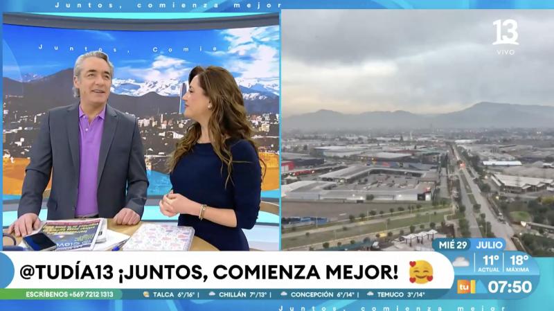 La broma de Repe a Michelle Adam en Tu Día.