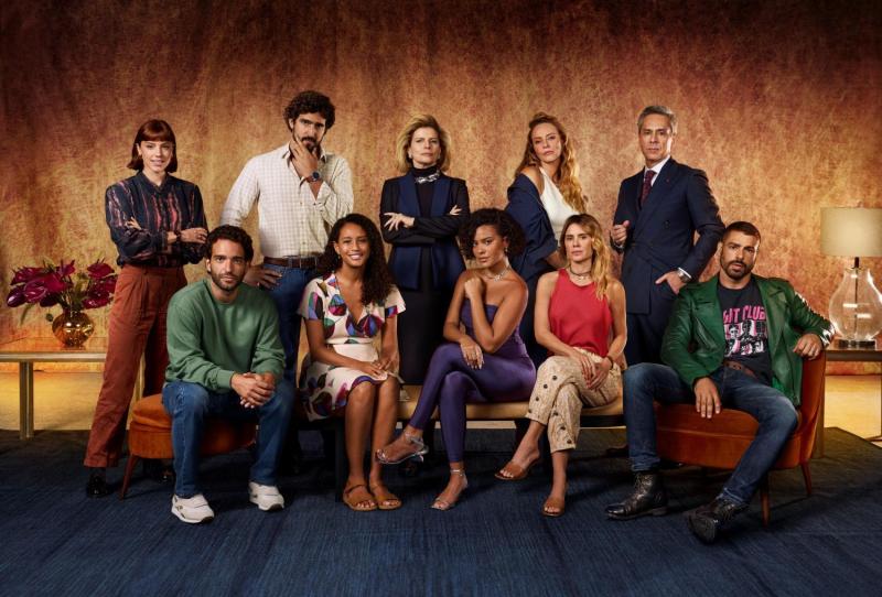 El elenco de "Vale todo"
