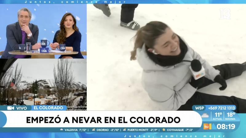 Delfina Gómez protagoniza caída en despacho de Tu Día.