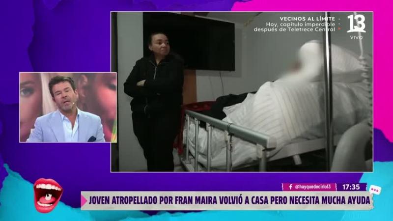 Mayerson Zapata ya se encuentra en su hogar | Captura
