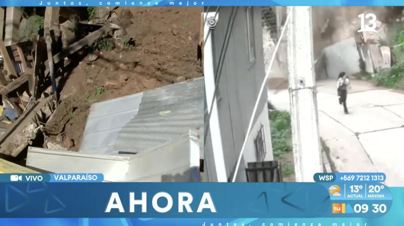 Derrumbe en Valparaíso: mujer que salvó milagrosamente conversó con Tu Día.