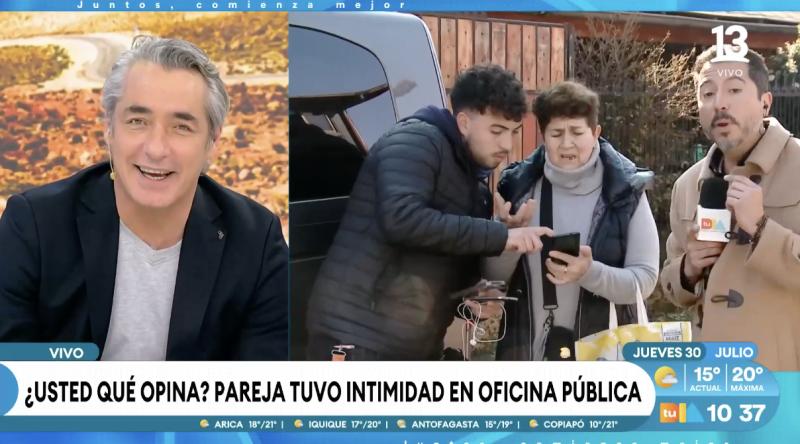 Graban a funcionarios del MOP teniendo relaciones íntimas.