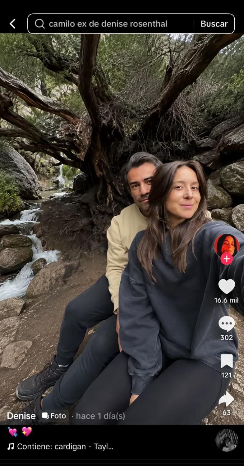 Mauricio Noval y Denise Rosenthal | TikTok