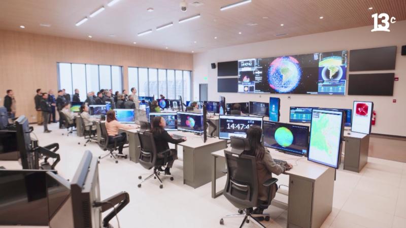 Centro de Misión de Control del Centro Espacial Nacional de la FACH