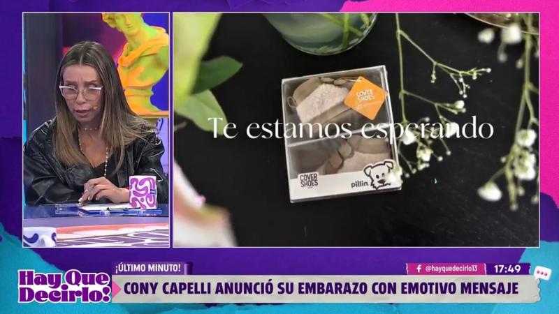 La noticia de Cony Capelli en "¡Hay que decirlo!"