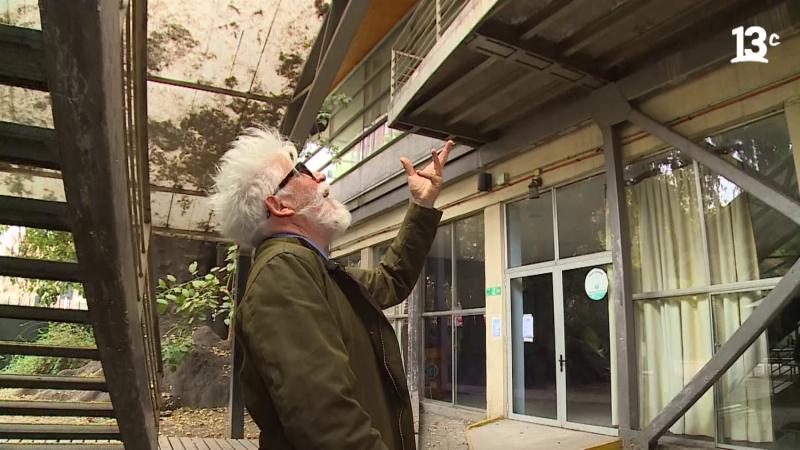 Federico Sánchez en el Liceo 7 Luisa Saavedra de Providencia / 13C