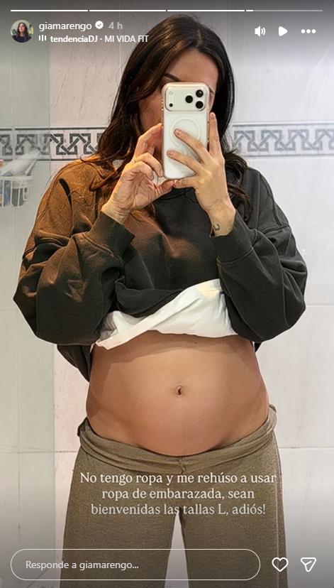 Gianella Marengo muestra su embarazo | Instagram