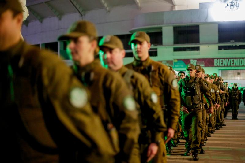 Carabineros - Agencia Uno.