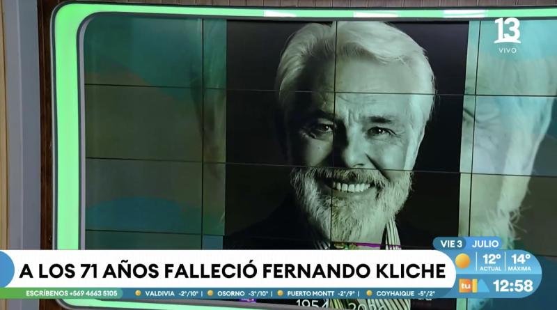 José Luis Repenning dedica palabras a Fernando Kliche tras su fallecimiento.