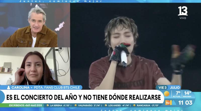 Presidenta del Fans Club de BTS conversó con el panel de Tu Día.