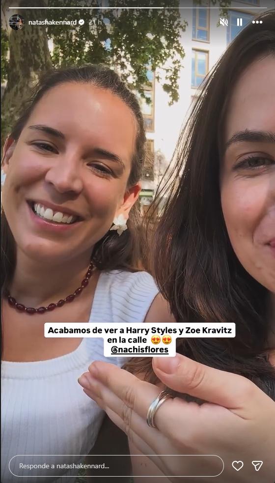Periodista chilena conoció a Harry Styles | Instagram