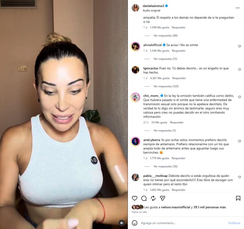 Daniela Requena recibe ola de comentarios por su video | Instagram