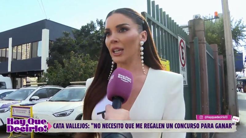 Cata Vallejos en "¡Hay que decirlo!"