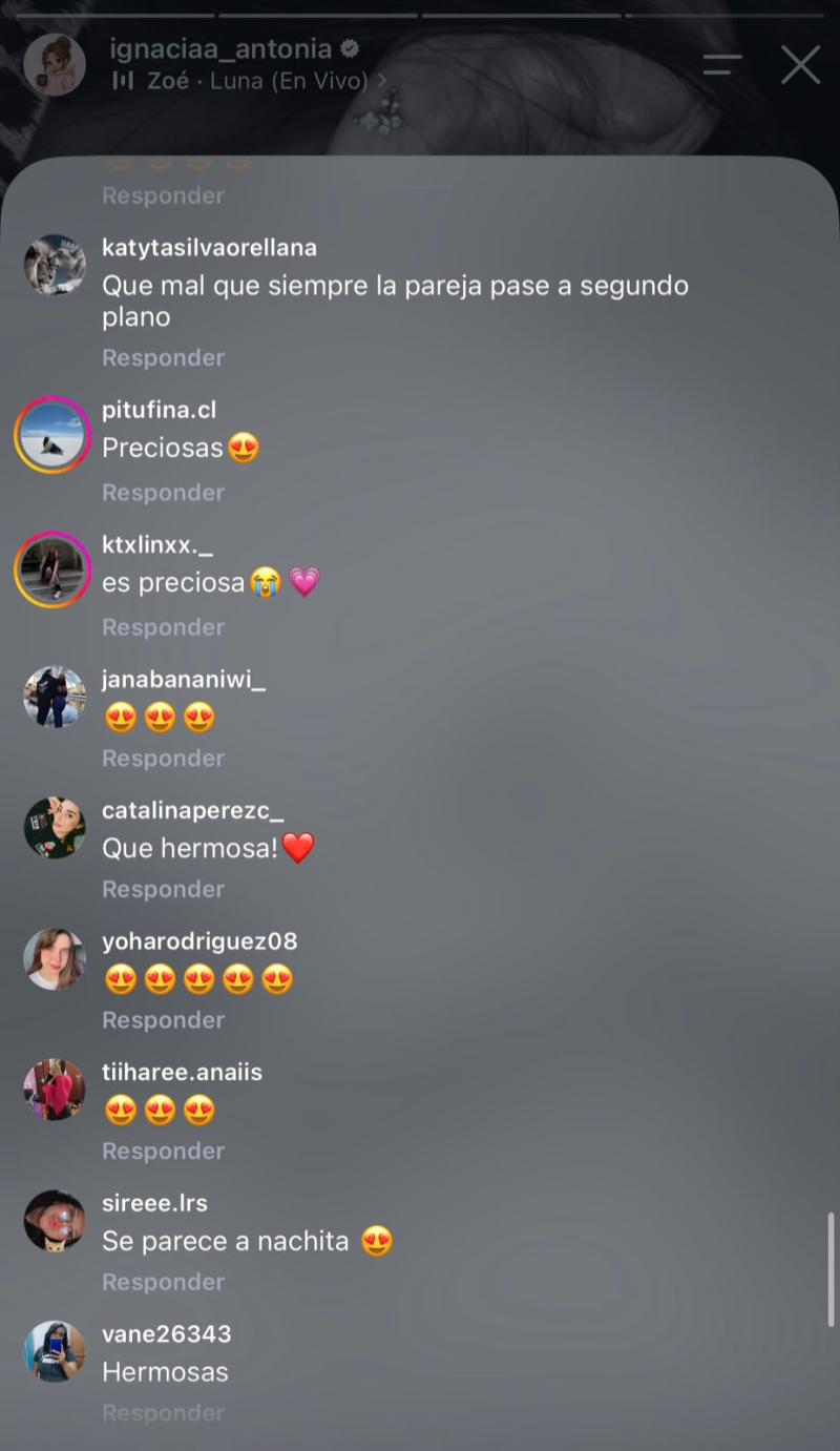 REACCIONES A IMAGEN DE IGNACIA ANTONIA CON SU HIJA | Instagram