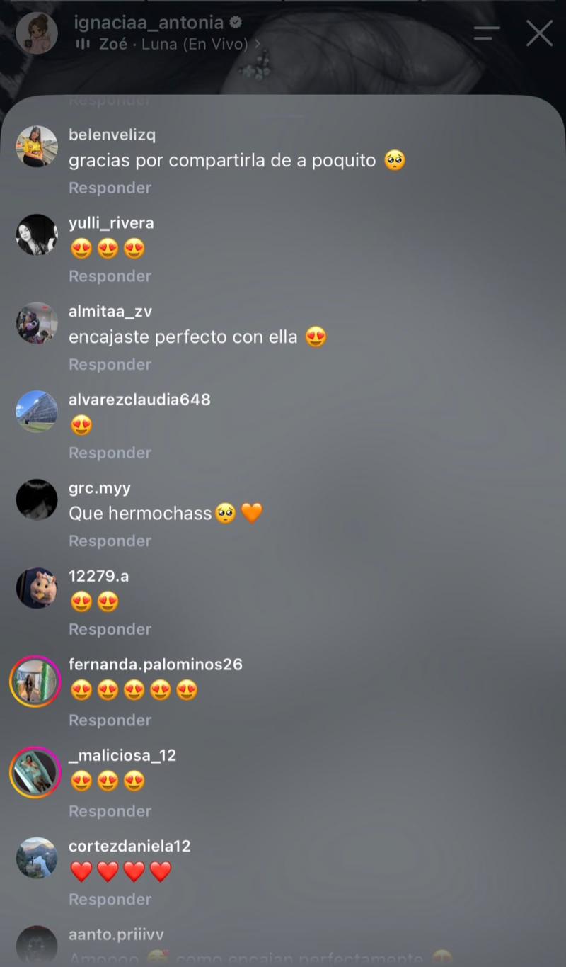 REACCIONES A IMAGEN DE IGNACIA ANTONIA CON SU HIJA | Instagram