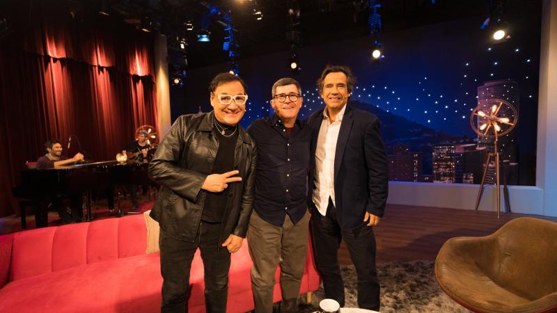 Rodrigo Muñoz, Renato Munster y Marcelo Comparini. 13C.