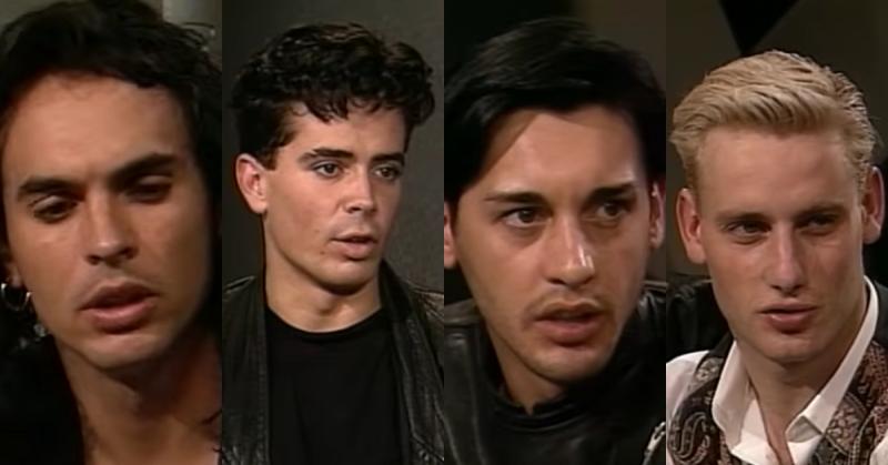 Carlos Armas, Francesc Picas, Manolo Arjona y Santos Blanco en Más Música (1992)