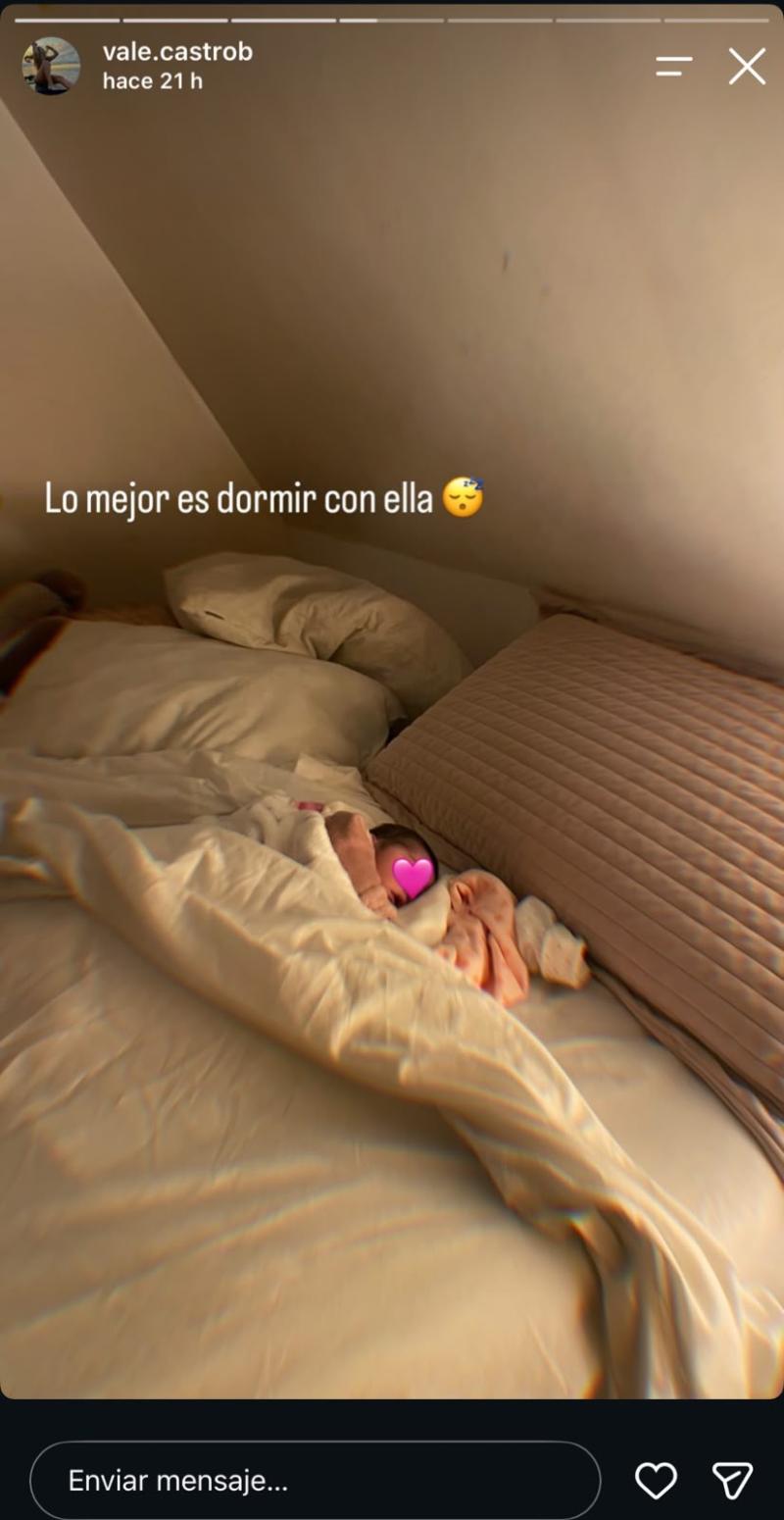 Valentina Castro confirmó el nacimiento de su hija con Jean Paul Pineda | Instagram