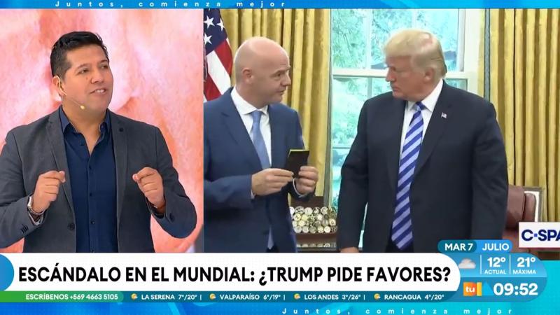 El reencuentro de José Luis Repenning y Priscilla Vargas con viejo amigo