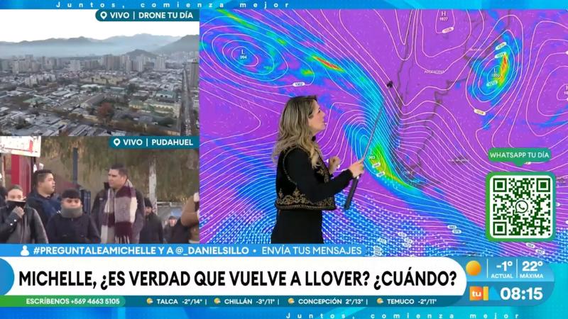 El pronóstico de Michelle Adam en "Tu Día"