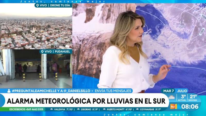 El pronóstico de Michelle Adam en "Tu Día"