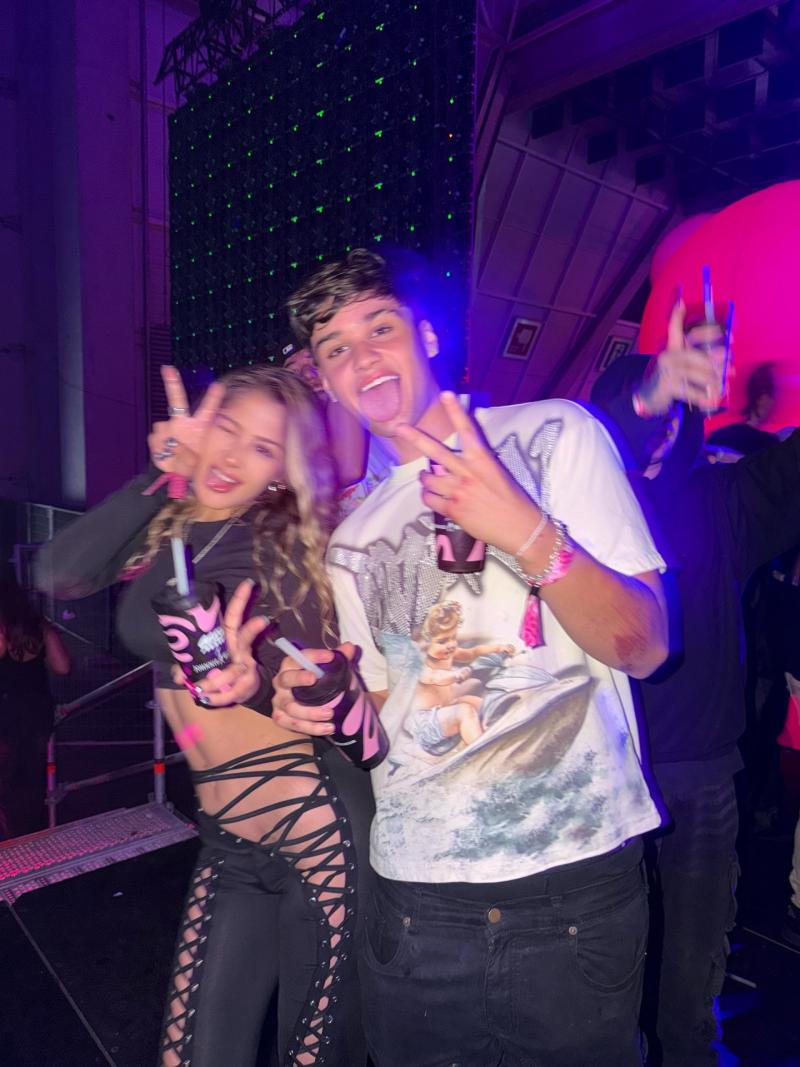 Trini Neira junto a su hermano Mateo | Instagram