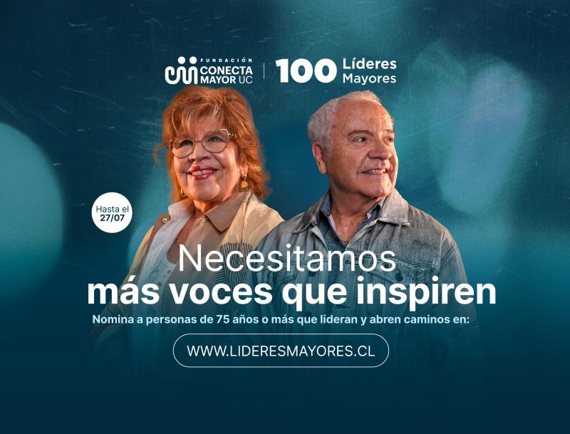 Con el lema "Necesitamos más voces que inspiren", comenzó la sexta edición de 100 Líderes Mayores 2026