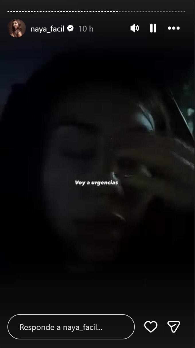 Naya Fácil va a urgencias | Instagram
