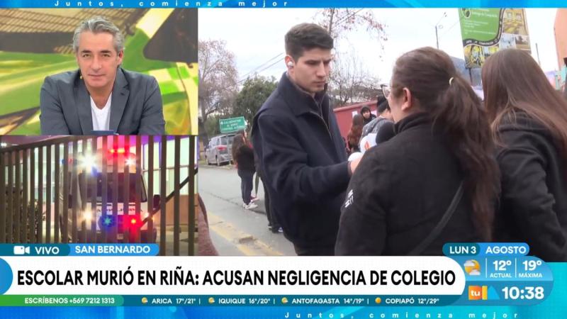 Muerte de estudiante en San Bernardo