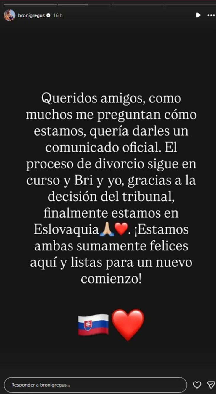 Publicación de la modelo | Instagram