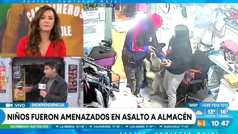 Violento asalto en Independencia