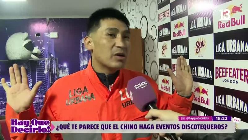 El Chino en su primer evento discotequero | Captura