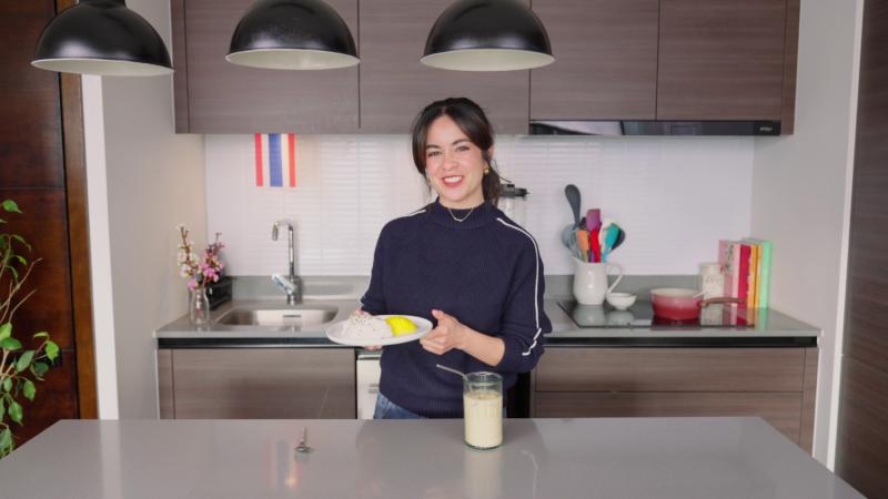 Lorena Salinas prepara arroz pegajoso tailandés con mango / 13C