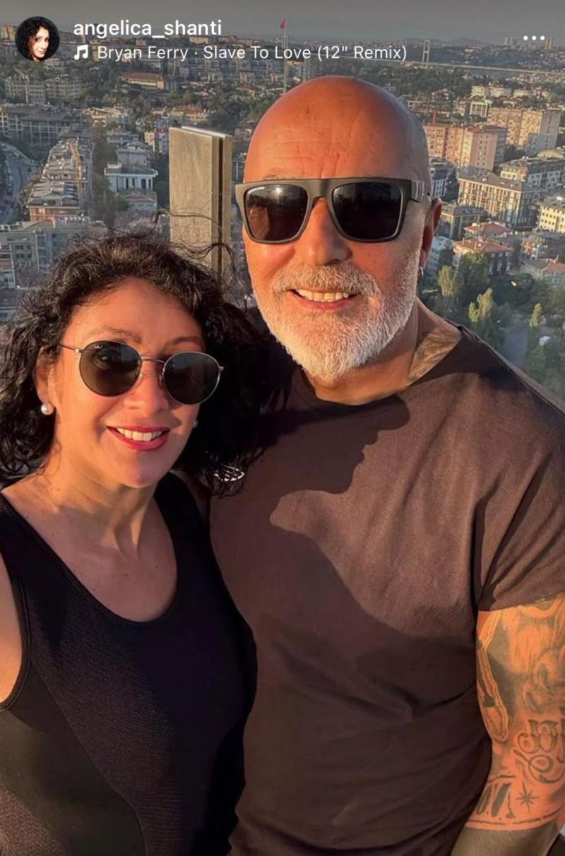 Angélica Sepúlveda y Gürsel Saglam - Instagram