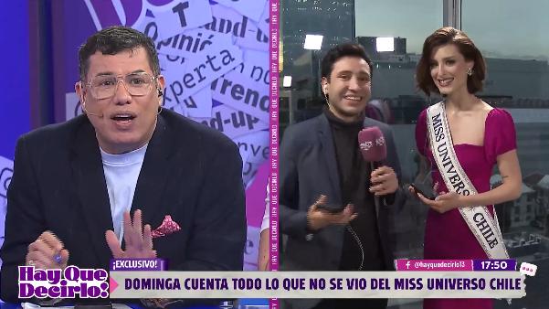 Dominga López habla de las críticas tras ganar el Miss Universo Chile 2026.