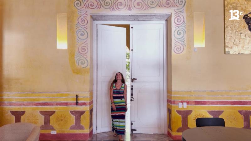 María Gracia Subercaseaux al interior de Casa Carolina / 13C