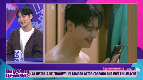 "Honny", actor coreano que vive en Chile visita ¡Hay que decirlo!.