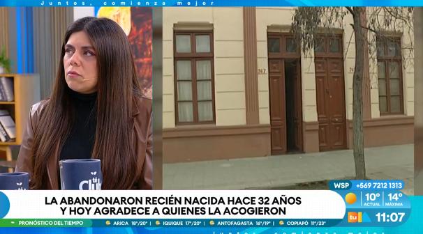 Joven que fue abandonada cuando era bebé, empatiza con su madre.