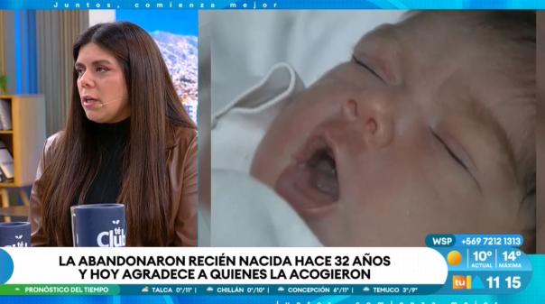 Joven que fue abandonada cuando bebé contó su historia en Tu Día.