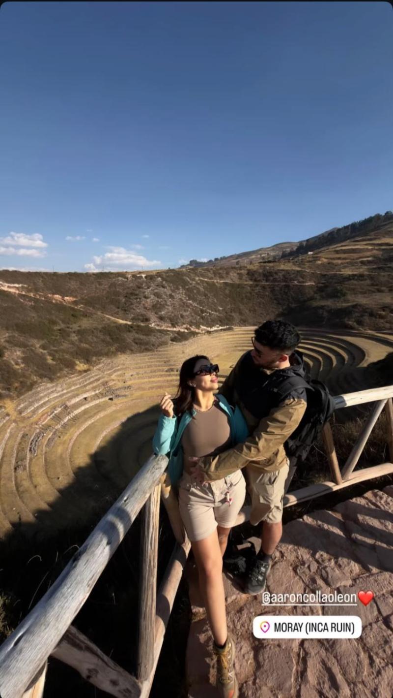 Instagram - Naya Fácil sorprende con romántico registro junto a su pareja en sus vacaciones por Cusco